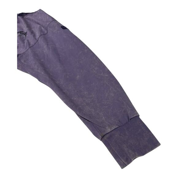 Nike Force Hoops Dri-Fit Hoodie Sweatshirt Men's XL Purple Acid Wash DH6808-553 - Picture 8 of 9